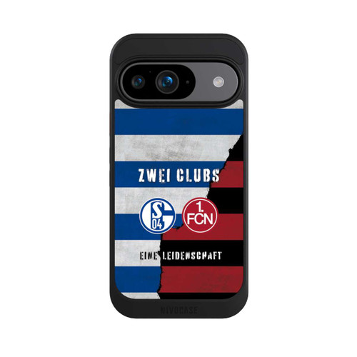 Google Pixel 9 NIVOcore Fanfreundschaft Schalke x Nürnberg