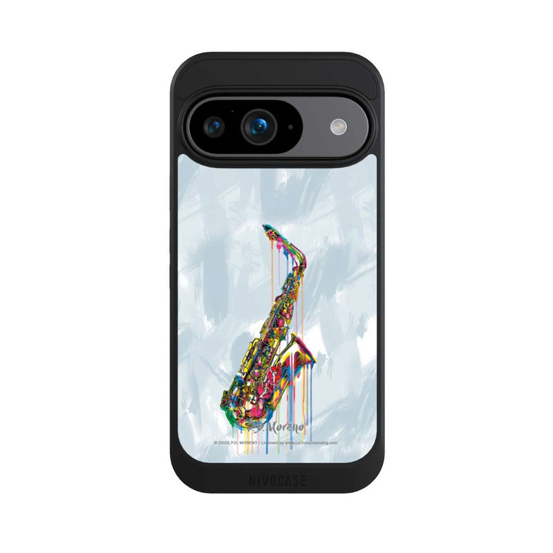 Pixel 9 NIVOcore Saxophone Art By P.D. Moreno