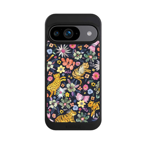 Google Pixel 9 NIVOcore Tigres &amp; Fleurs du Printemps