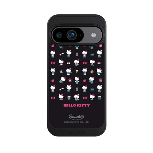 Google Pixel 9 NIVOcore Hello Kitty 90s Schwarz