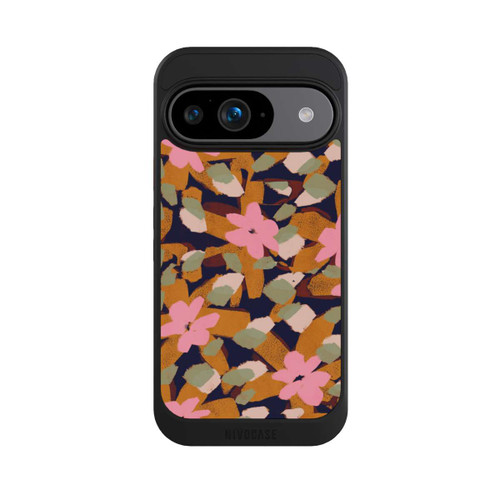 Google Pixel 9 NIVOcore Rosa Blüten-Muster