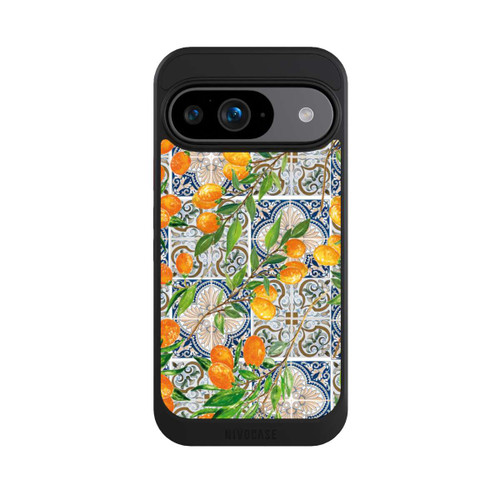 Google Pixel 9 NIVOcore Griechische Orangen Muster