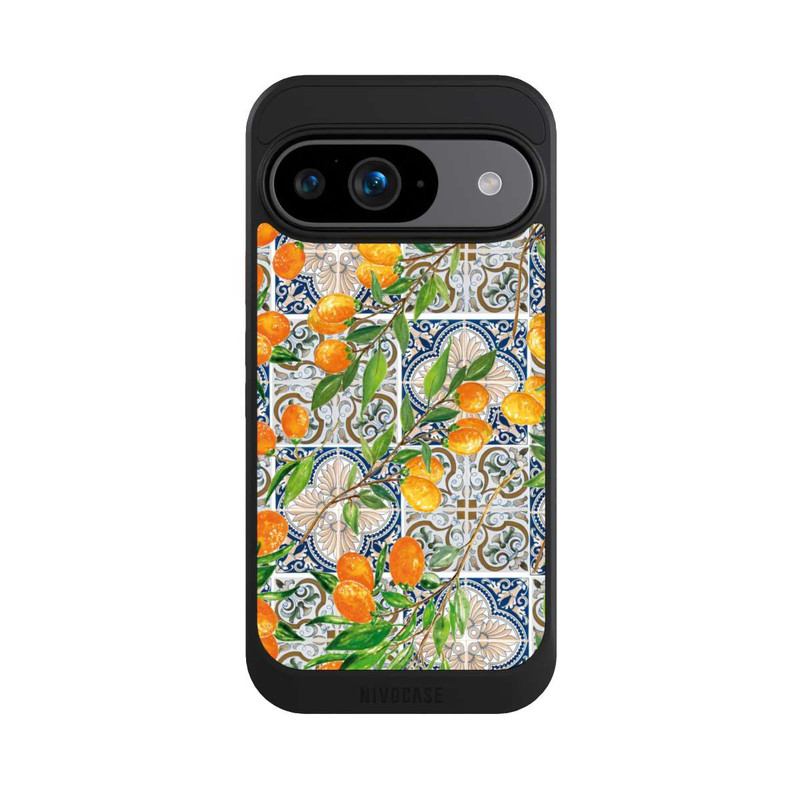 Pixel 9 NIVOcore Griechische Orangen Muster