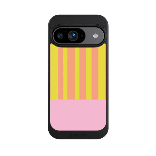 Google Pixel 9 NIVOcore Neonfarbige Streifen