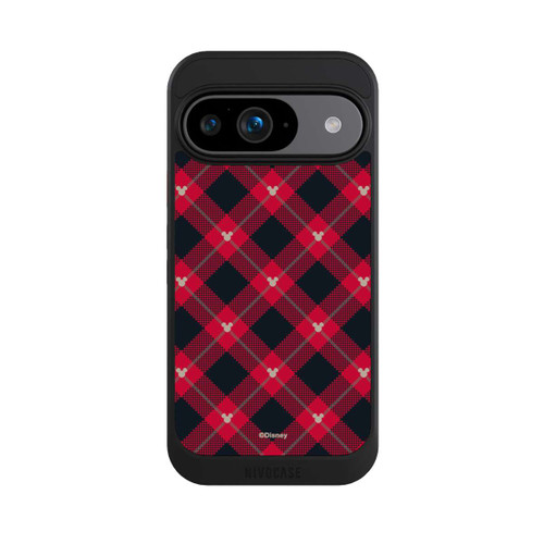 Google Pixel 9 NIVOcore Mickey Weihnachtsmuster Rot