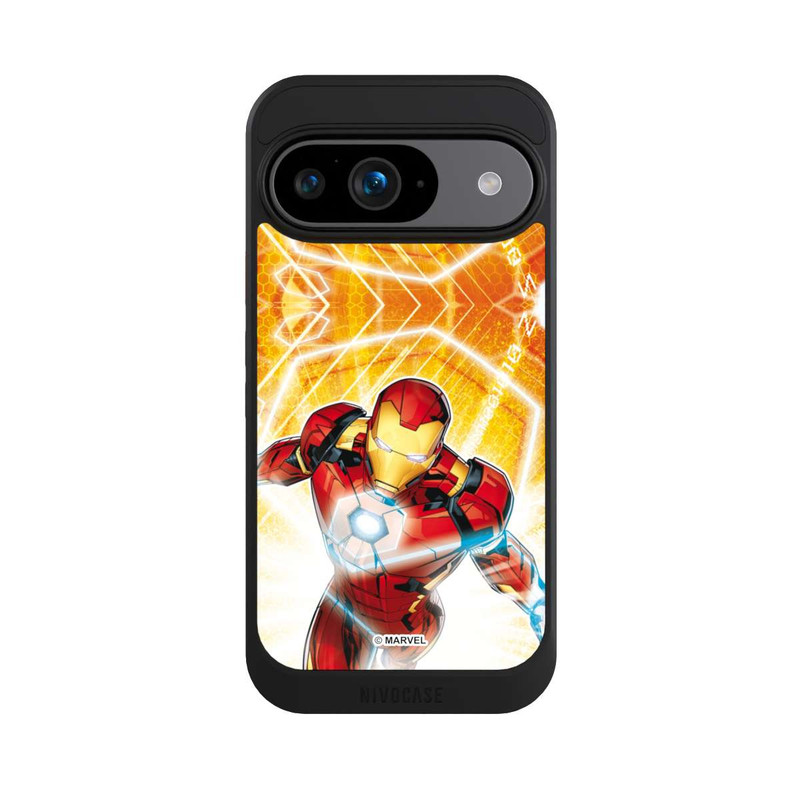 Pixel 9 NIVOcore Iron Man on Fire