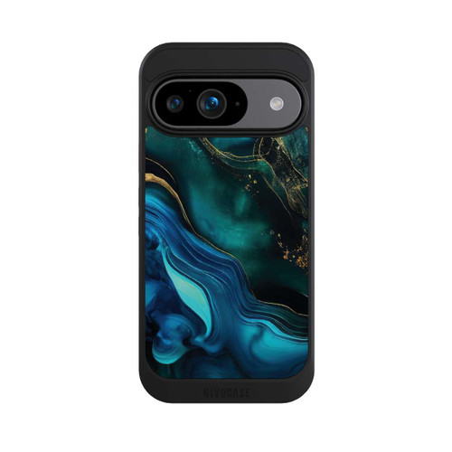 Google Pixel 9 NIVOcore Encre bleue et dorée avec IA