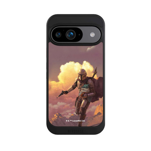 Google Pixel 9 NIVOcore Der Mandalorianer und Grogu Sonnenguntergang Wolken