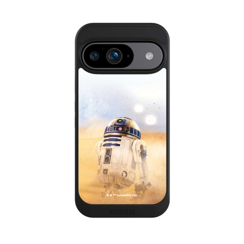 Google Pixel 9 NIVOcore R2D2 in der Wüste