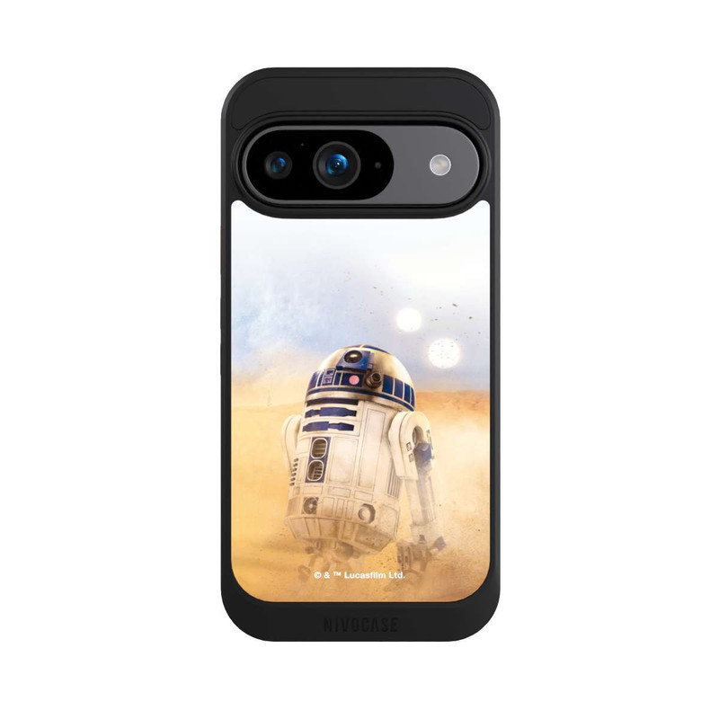 Pixel 9 NIVOcore R2D2 in der Wüste