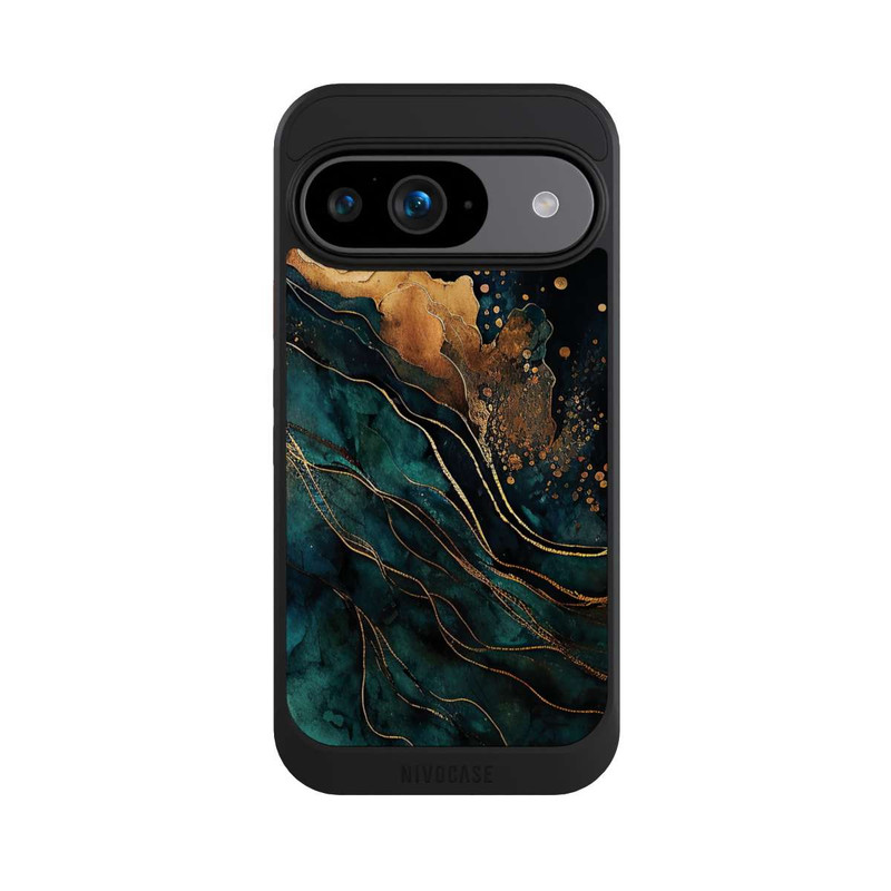 Pixel 9 NIVOcore Gold und Grün