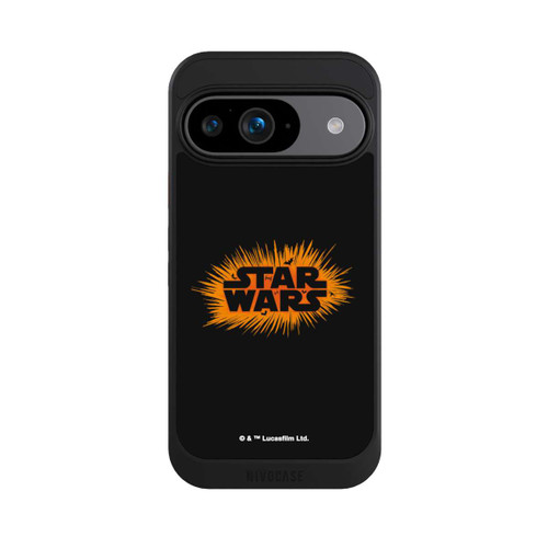 Google Pixel 9 NIVOcore Star Wars Logo Orange Halloween Explosion