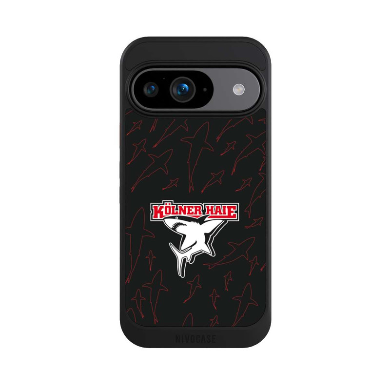 Pixel 9 NIVOcore Haie Muster Rot