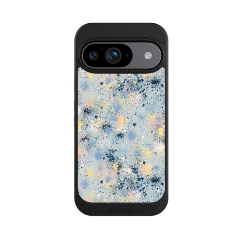 Google Pixel 9 NIVOcore Tintentropfen Staub Textur Blau