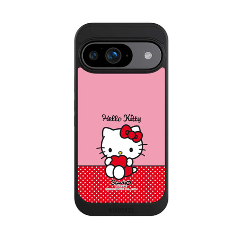 Google Pixel 9 NIVOcore Hello Kitty sitzend mit Herz