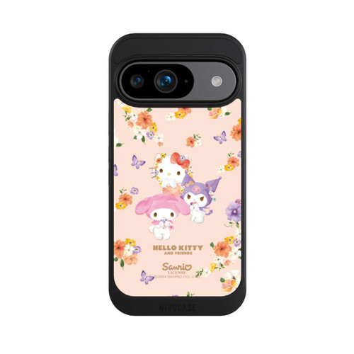 Google Pixel 9 NIVOcore Hello Kitty Frühlingsblumen
