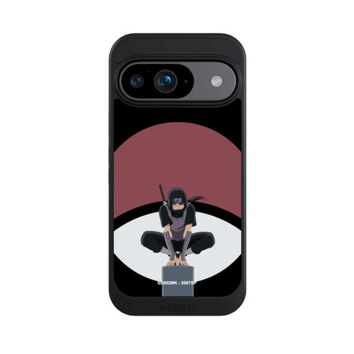 Google Pixel 9 NIVOcore Itachi Uchiha Symbol schwarz