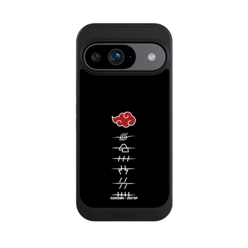 Google Pixel 9 NIVOcore Symboles des membres de l'Akatsuki noirs