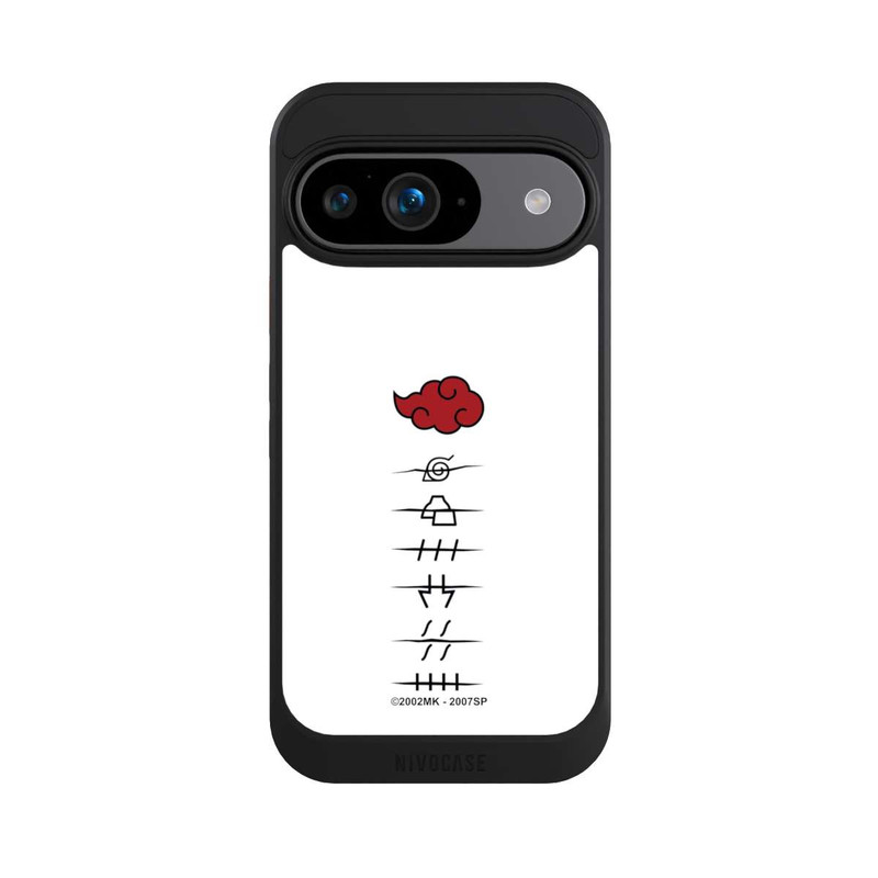 Pixel 9 NIVOcore Akatsuki Mitgliedersymbole Weiß