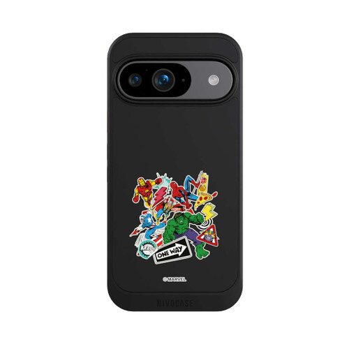Google Pixel 9 NIVOcore Capitan American Shield Transparent