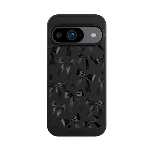 Google Pixel 9 NIVOcore Schwarze Satinschleifen