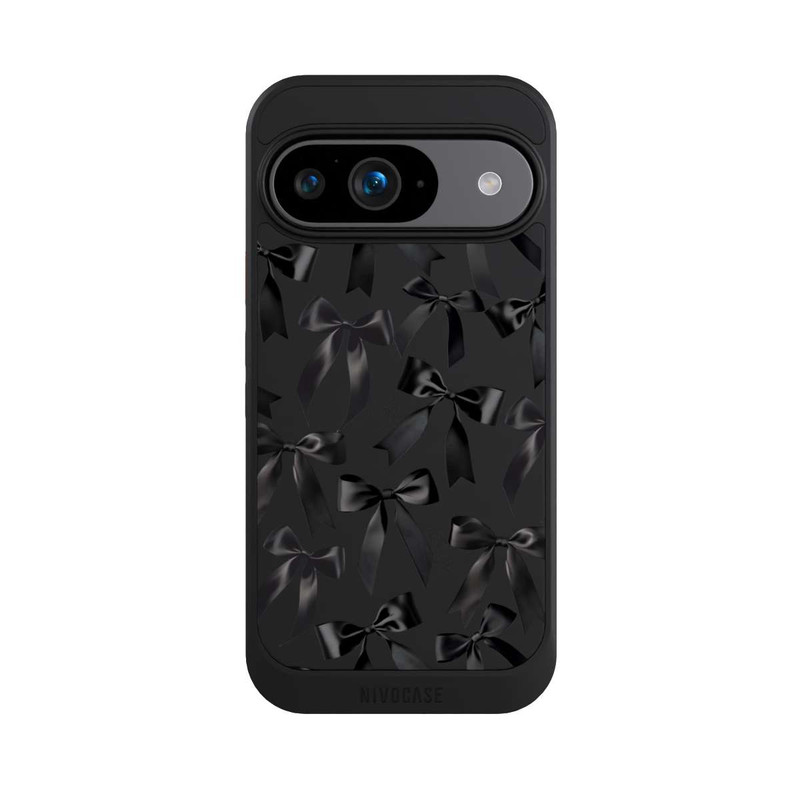 Pixel 9 NIVOcore Schwarze Satinschleifen