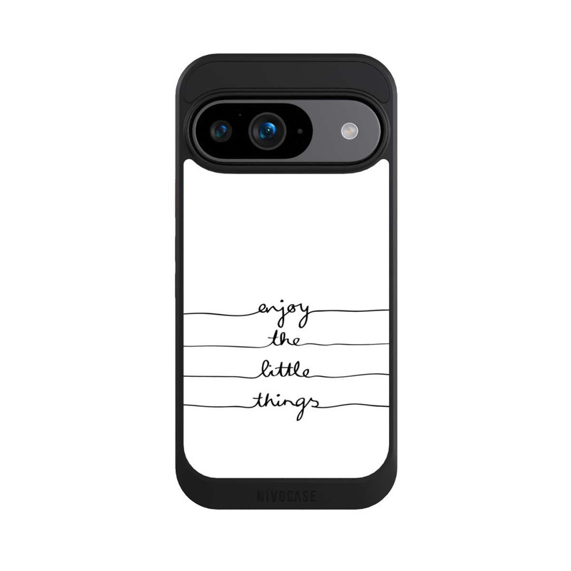 Pixel 9 NIVOcore Enjoy The Little Things White