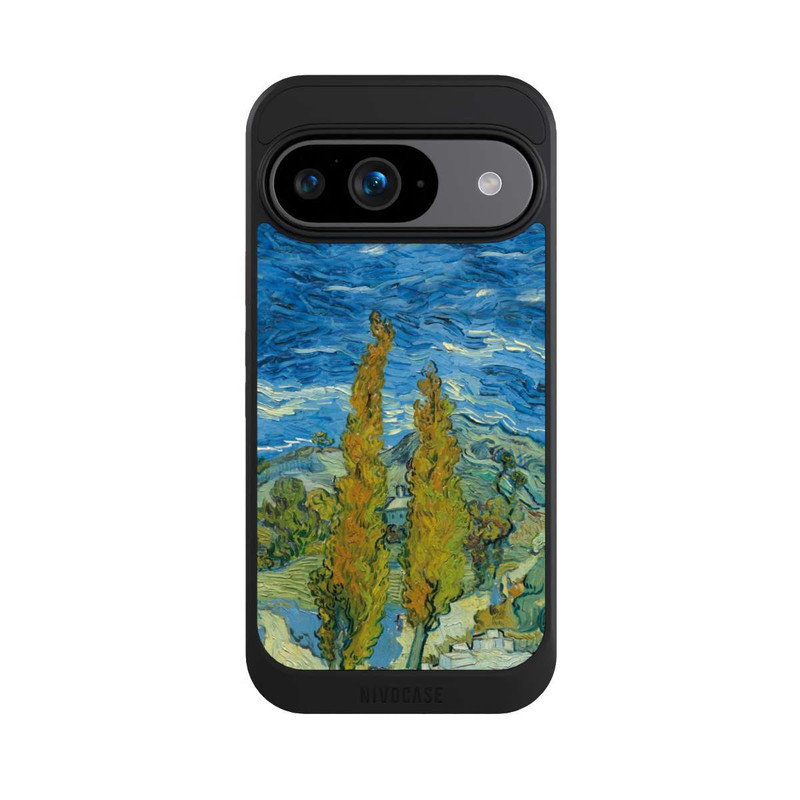 Pixel 9 NIVOcore Two Poplars in the Alpilles near Saint-Rémy by Van Gogh