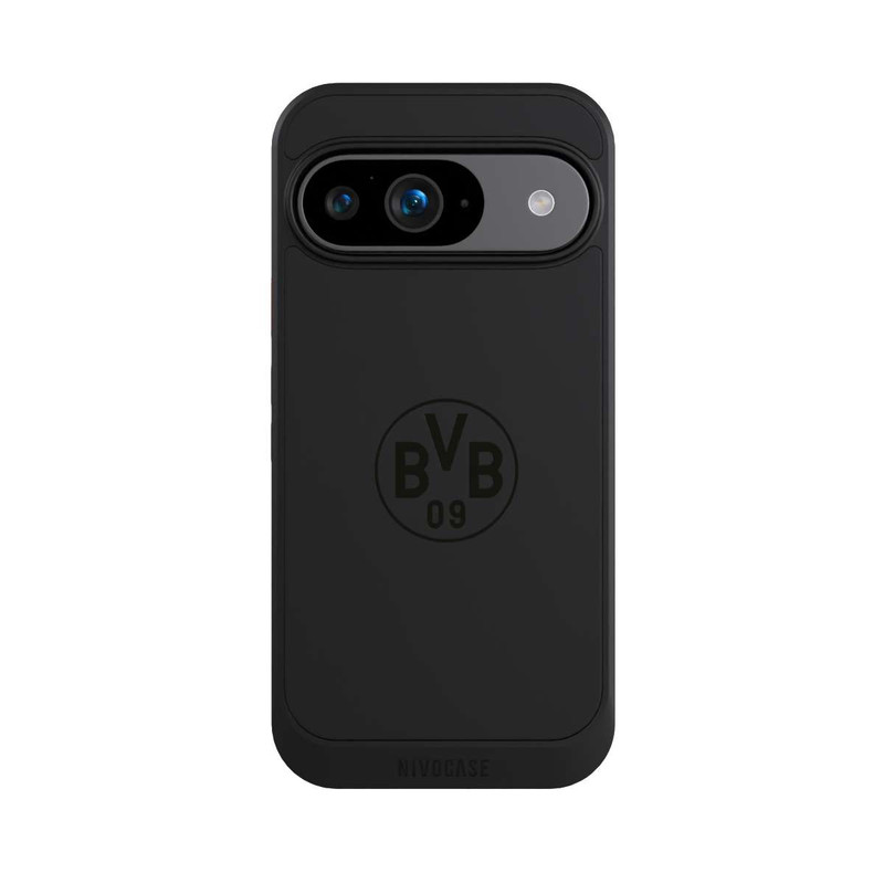 Pixel 9 NIVOcore BVB Logo Schwarz Transparent