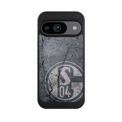 Google Pixel 9 NIVOcore Schalke 04 Beton Look