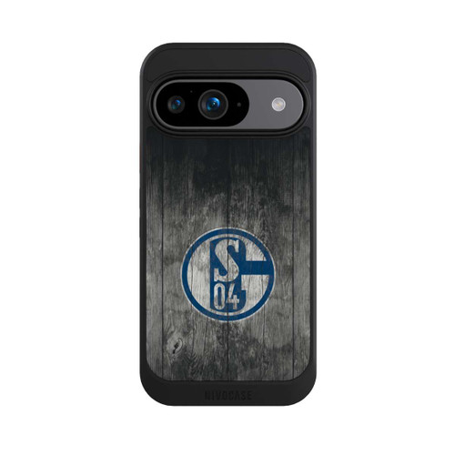 Google Pixel 9 NIVOcore Schalke 04 Holz Look
