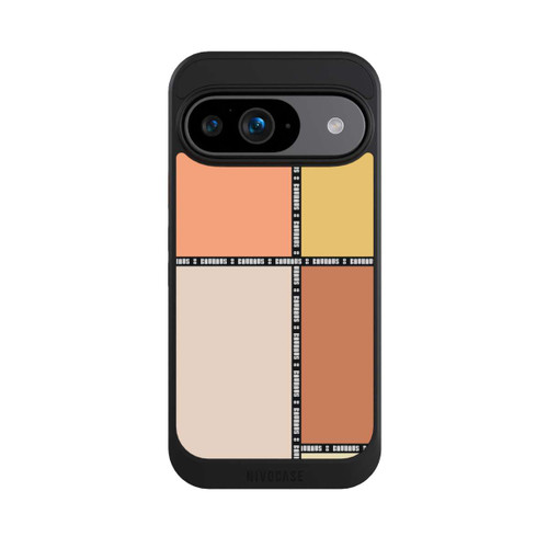 Google Pixel 9 NIVOcore Bauhaus Squares-Pastel