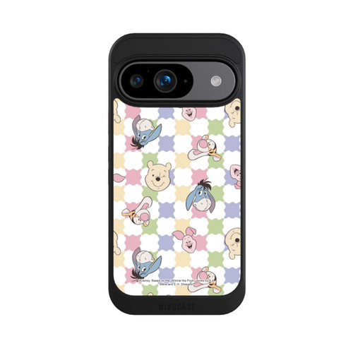 Google Pixel 9 NIVOcore Winnie Puuh und Freunde farbenfrohes Muster