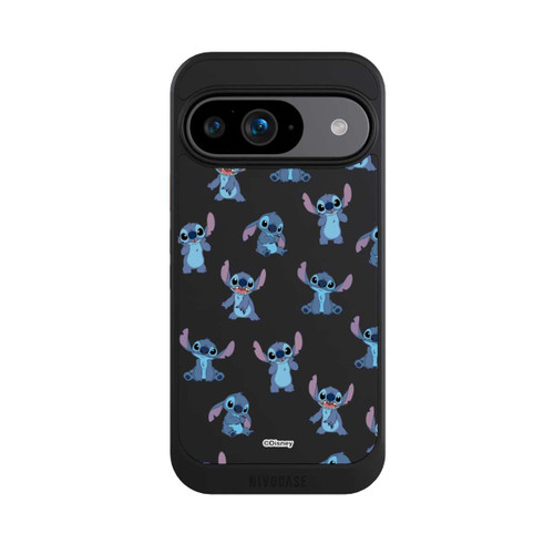 Google Pixel 9 NIVOcore Stitch Faces Pattern Transparent