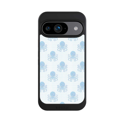 Google Pixel 9 NIVOcore Blue Watercolor Octopus