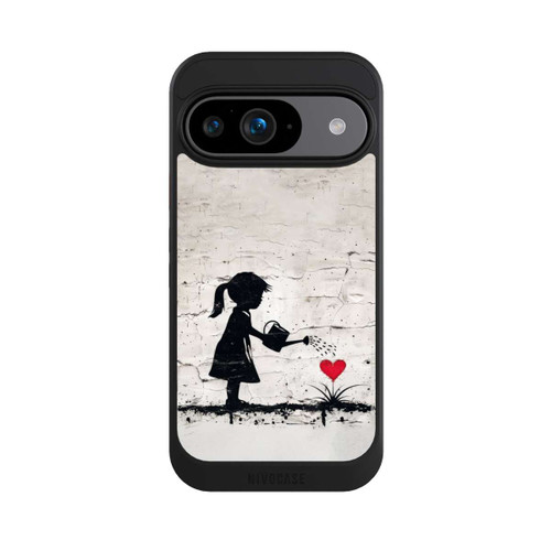 Google Pixel 9 NIVOcore Girl Watering Bunch of Flowers 
