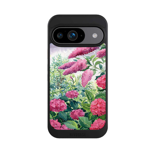 Google Pixel 9 NIVOcore Garden Hydrangeas and Buddleia by Christopher Ryland