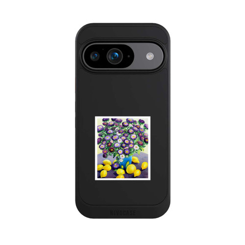 Google Pixel 9 NIVOcore Purple Asters and Lemons by Christopher Ryland