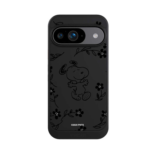 Google Pixel 9 NIVOcore Snoopy und Flowers Transparent