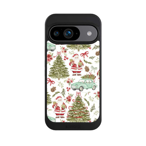Google Pixel 9 NIVOcore Weihnachtsfreude Vintage Muster 