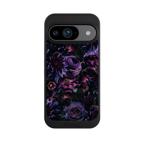 Google Pixel 9 NIVOcore Dunkle Lila Blüten 