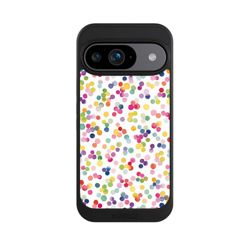 Google Pixel 9 NIVOcore Watercolor Dots Colorful