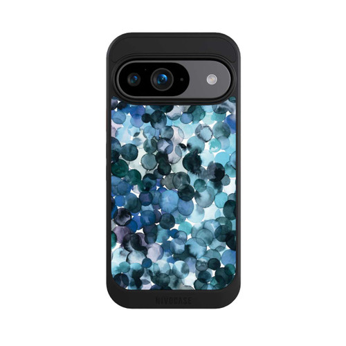 Google Pixel 9 NIVOcore Blätterzauber Blau