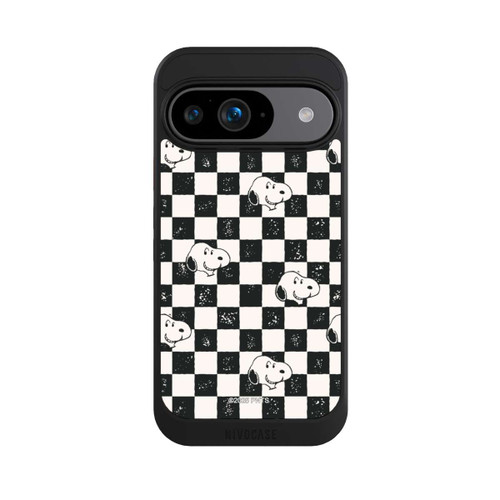 Google Pixel 9 NIVOcore Snoopy Heads Checked Pattern