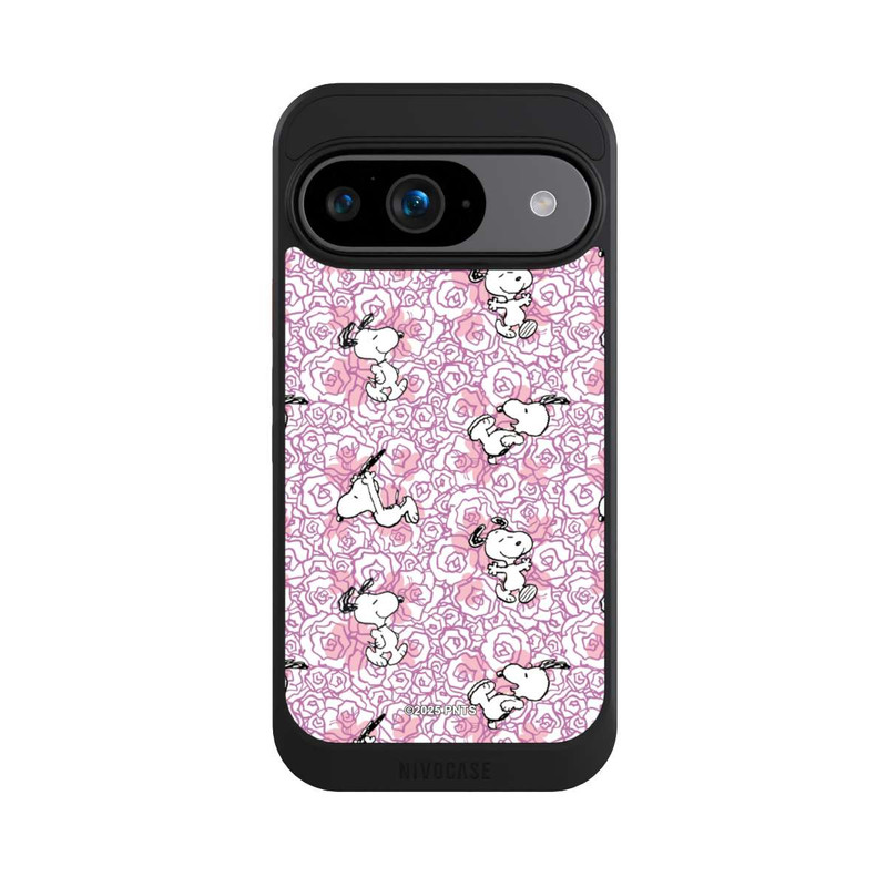 Pixel 9 NIVOcore Peanuts Pink Roses Pattern