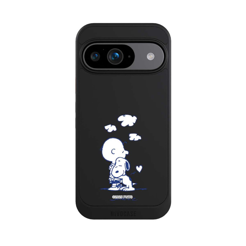 Pixel 9 NIVOcore Peanuts Charlie Brown Snoopy Hug Transparent