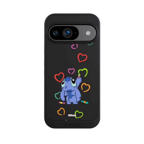 Google Pixel 9 NIVOcore Stitch Draws a Heart Transparent