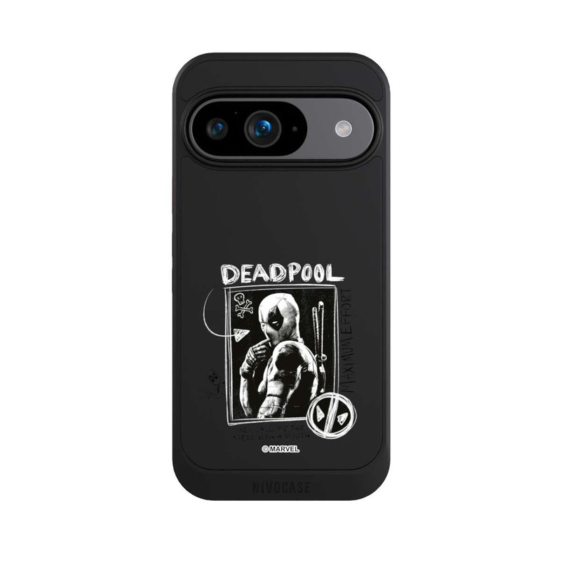 Pixel 9 NIVOcore Deadpool Transparent