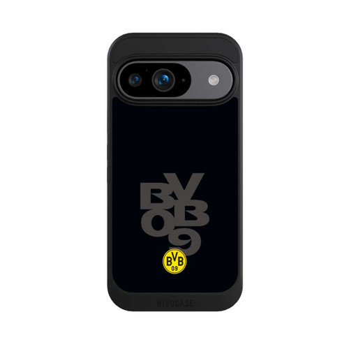 Google Pixel 9 NIVOcore BVB09 Grau Schwarz