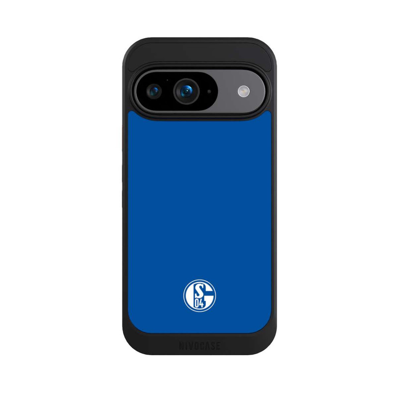 Pixel 9 NIVOcore FC Schalke 04 Logo Blau